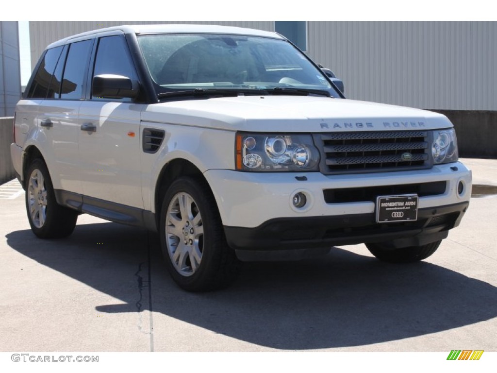 2006 Range Rover Sport HSE - Chawton White / Alpaca Beige photo #1