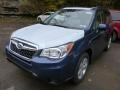 2014 Marine Blue Pearl Subaru Forester 2.5i Premium  photo #7