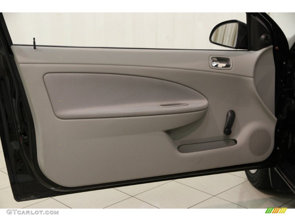 2007 Cobalt LS Coupe - Black / Gray photo #4