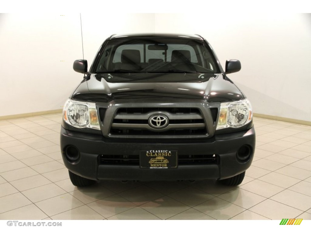 2010 Tacoma Regular Cab - Timberland Mica / Graphite photo #2