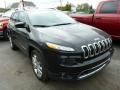 Brilliant Black Crystal Pearl 2014 Jeep Cherokee Limited Exterior