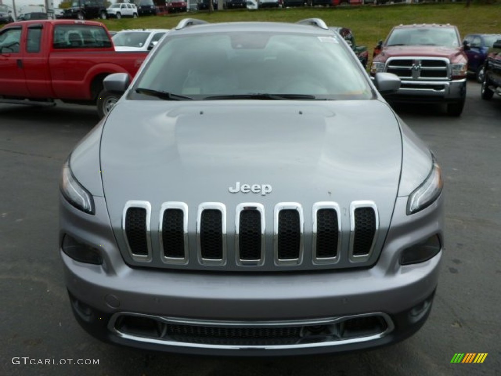 Billet Silver Metallic 2014 Jeep Cherokee Limited 4x4 Exterior Photo #87486518