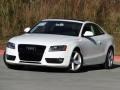 Ibis White - A5 3.2 quattro Coupe Photo No. 2