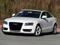 2009 Ibis White Audi A5 3.2 quattro Coupe  photo #2