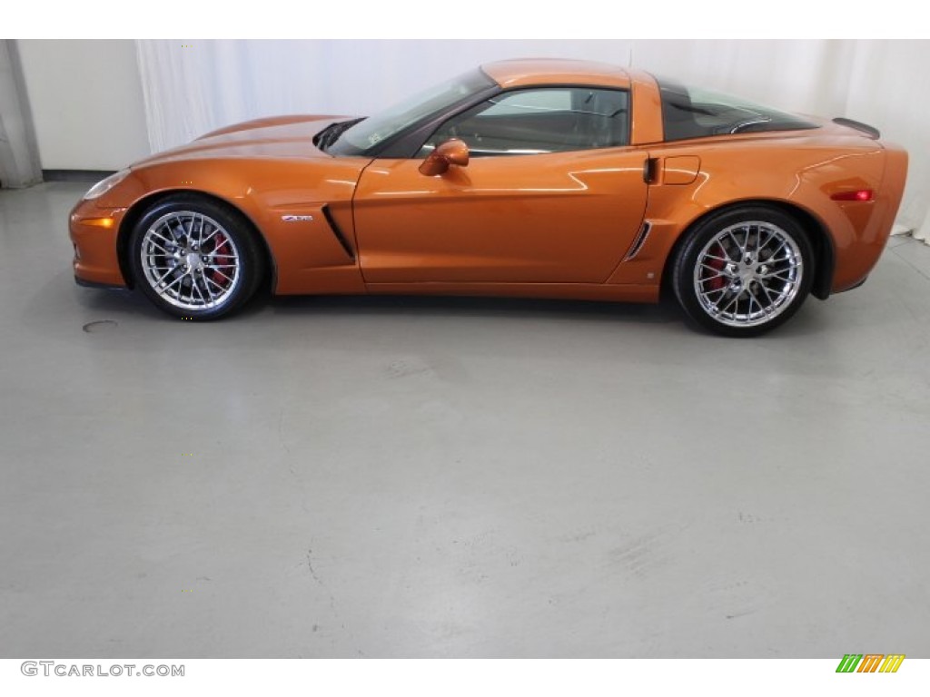 Atomic Orange Metallic 2008 Chevrolet Corvette Z06 Exterior Photo #87486716