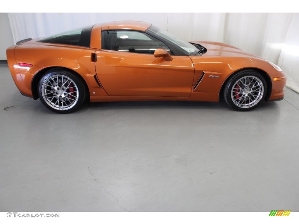 Atomic Orange Metallic 2008 Chevrolet Corvette Z06 Exterior Photo #87486753
