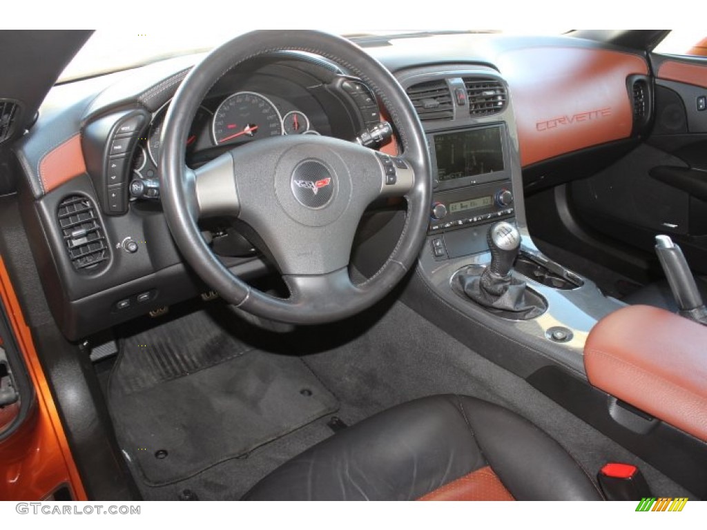2008 Chevrolet Corvette Z06 Sienna Dashboard Photo #87486839