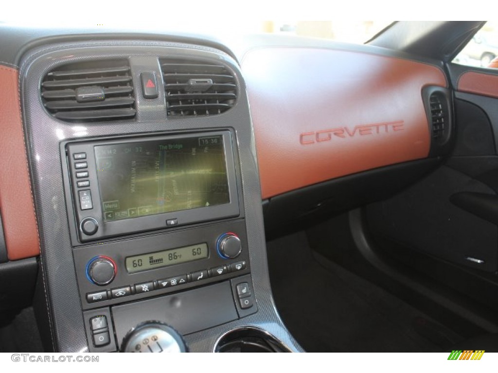 2008 Corvette Z06 - Atomic Orange Metallic / Sienna photo #15