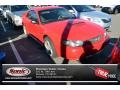 2002 Torch Red Ford Mustang GT Coupe  photo #1