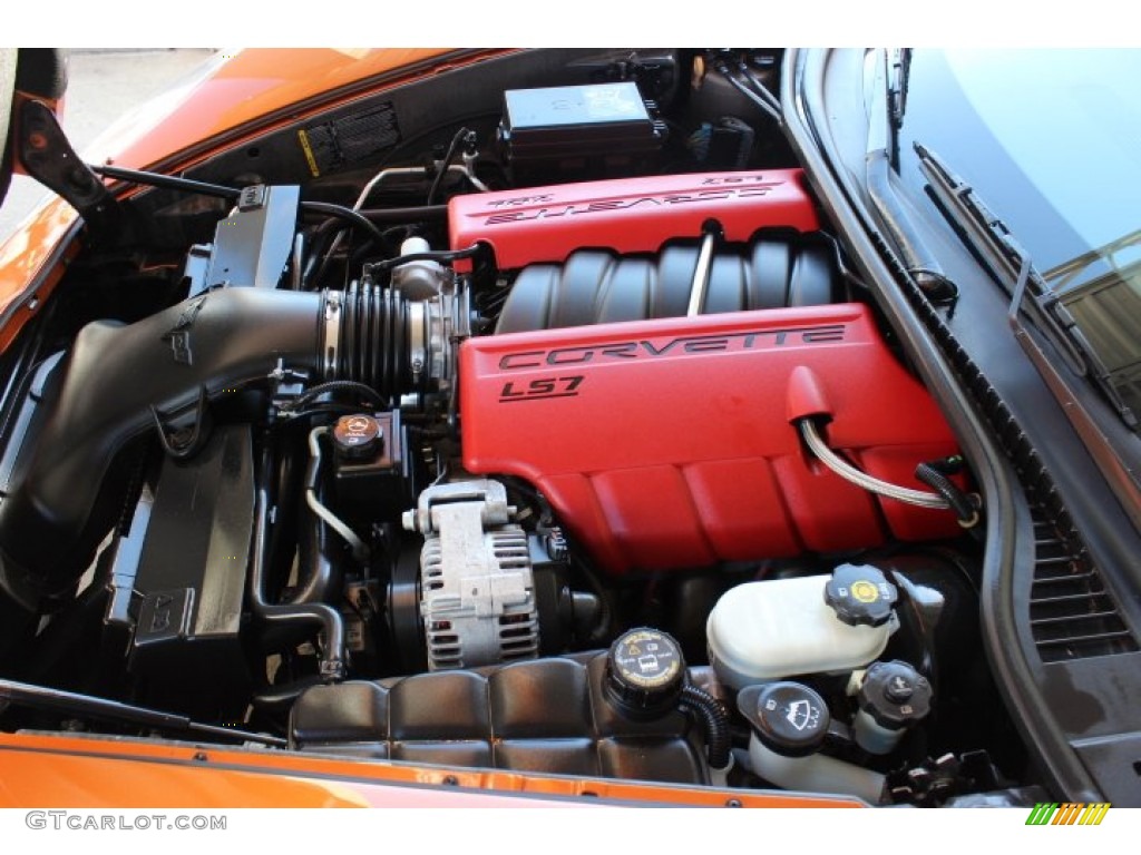 2008 Chevrolet Corvette Z06 7.0 Liter OHV 16-Valve LS7 V8 Engine Photo #87487118