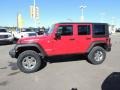 Flame Red - Wrangler Unlimited Rubicon 4x4 Photo No. 5
