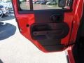 2009 Flame Red Jeep Wrangler Unlimited Rubicon 4x4  photo #11