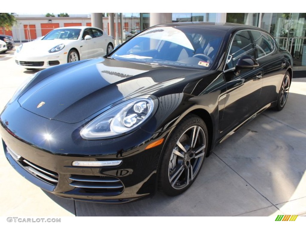 Black 2014 Porsche Panamera 4S Executive Exterior Photo #87487742