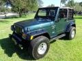 2001 Forest Green Jeep Wrangler Sport 4x4  photo #5