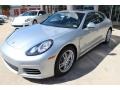 Rhodium Silver Metallic 2014 Porsche Panamera Standard Panamera Model Exterior