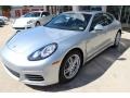 2014 Rhodium Silver Metallic Porsche Panamera   photo #3