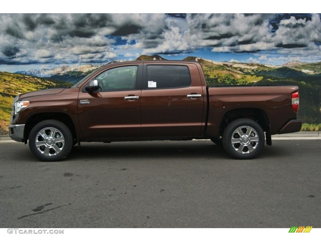 2014 Tundra 1794 Edition Crewmax 4x4 - Sunset Bronze Mica / 1794 Edition Premium Brown photo #6