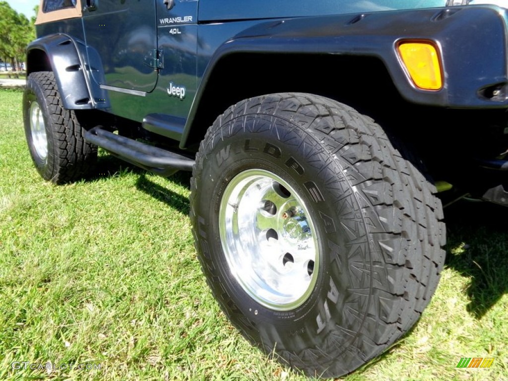 2001 Wrangler Sport 4x4 - Forest Green / Camel photo #43