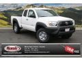 2014 Super White Toyota Tacoma Access Cab 4x4  photo #1