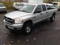 2007 Bright Silver Metallic Dodge Ram 2500 SLT Quad Cab 4x4  photo #3