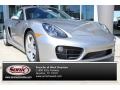 2014 Platinum Silver Metallic Porsche Cayman S #87457679