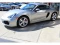 2014 Platinum Silver Metallic Porsche Cayman S  photo #4