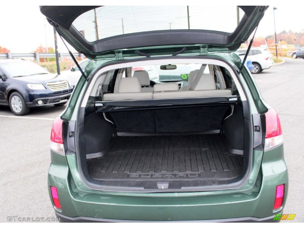 2012 Outback 2.5i Limited - Cypress Green Pearl / Warm Ivory photo #8