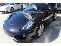 Basalt Black Metallic 2014 Porsche Cayman Standard Cayman Model Exterior