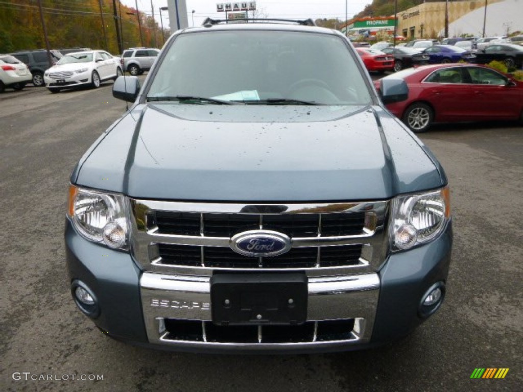 2012 Escape Limited 4WD - Steel Blue Metallic / Charcoal Black photo #7