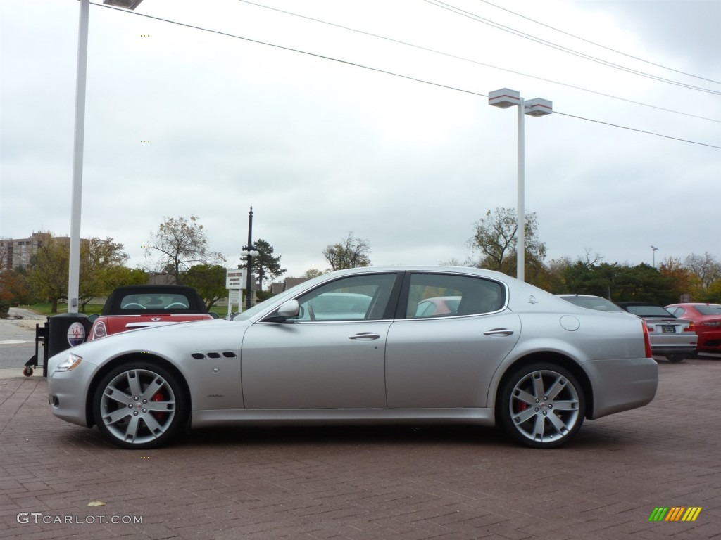 Grigio Touring (Silver) 2009 Maserati Quattroporte Standard Quattroporte Model Exterior Photo #87491768