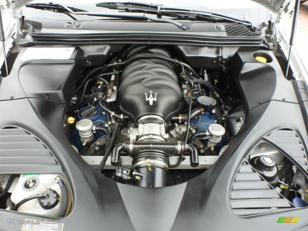 2009 Maserati Quattroporte Standard Quattroporte Model Engine Photos