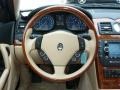 2009 Maserati Quattroporte Sabbia Interior Steering Wheel Photo
