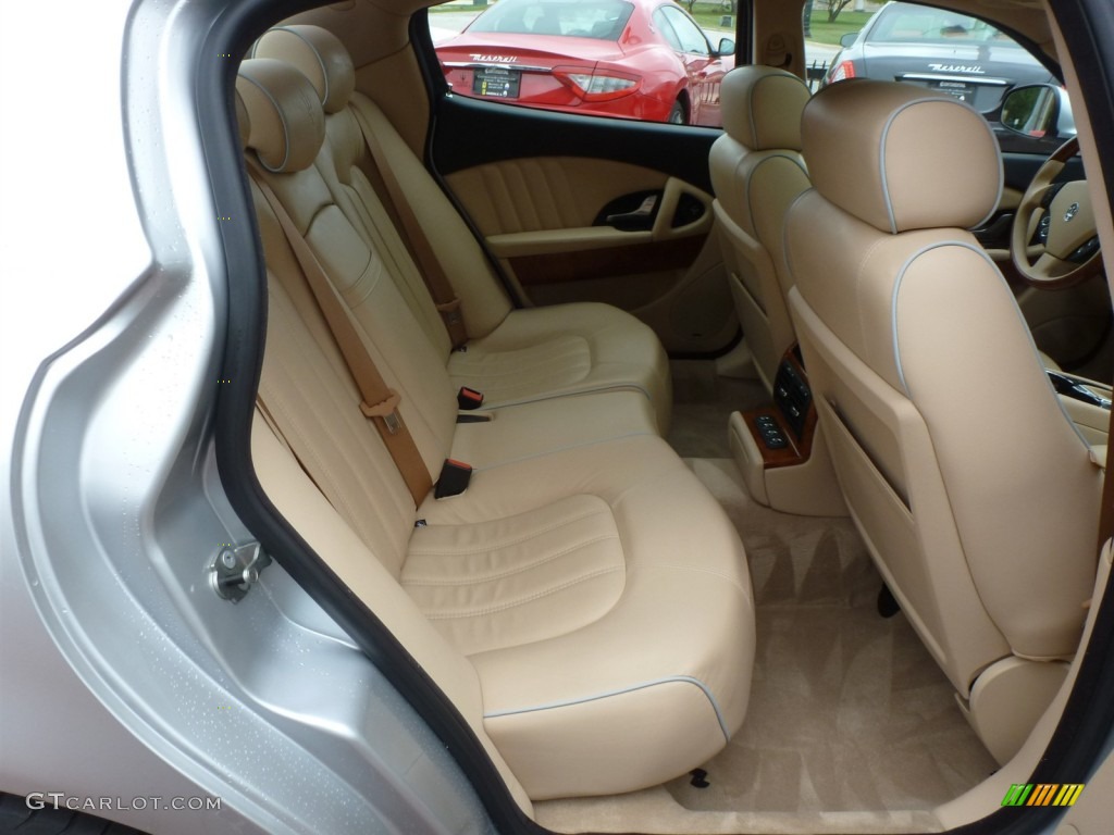 Sabbia Interior 2009 Maserati Quattroporte Standard Quattroporte Model Photo #87492209