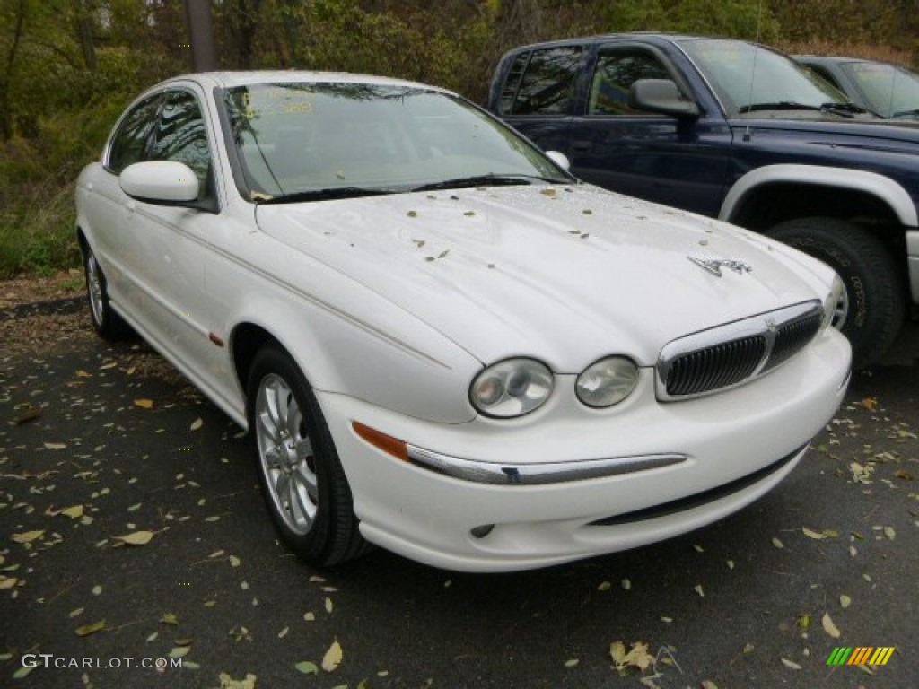 2003 X-Type 2.5 - White Onyx / Ivory photo #4