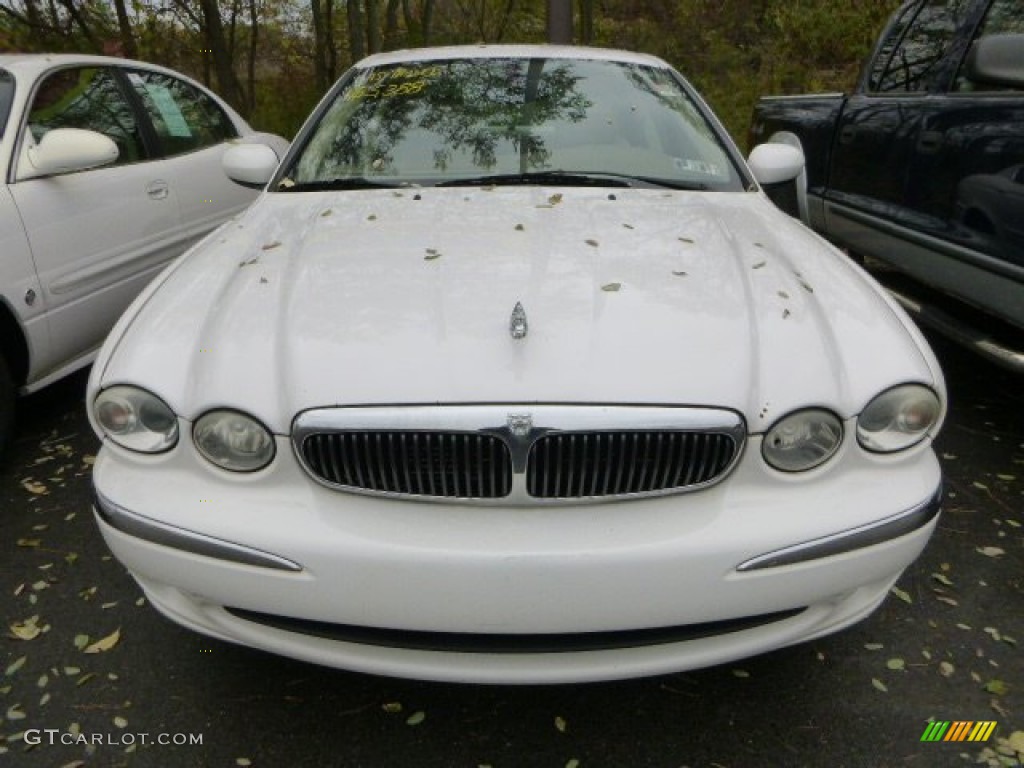 2003 X-Type 2.5 - White Onyx / Ivory photo #5