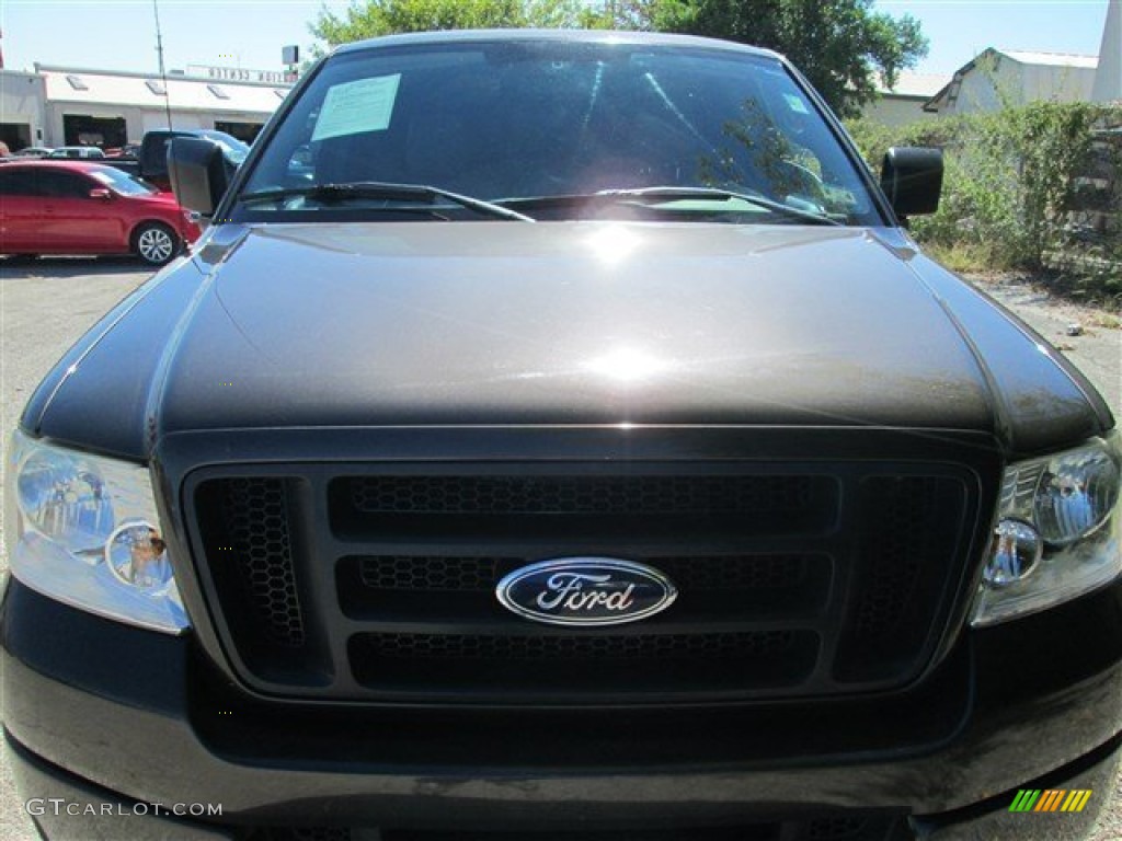 2005 F150 STX SuperCab - Dark Shadow Grey Metallic / Medium Flint Grey photo #2
