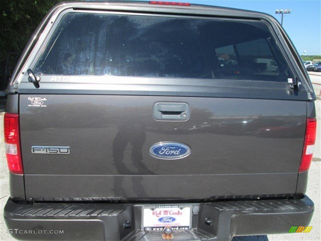 2005 F150 STX SuperCab - Dark Shadow Grey Metallic / Medium Flint Grey photo #5