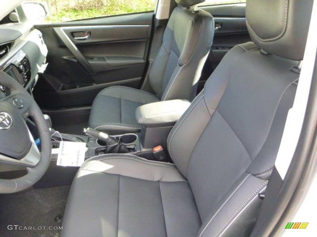 2014 Corolla S - Super White / Black photo #10