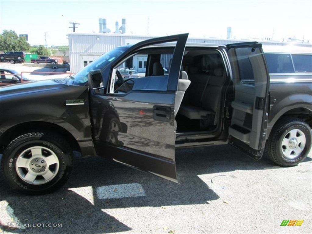 2005 F150 STX SuperCab - Dark Shadow Grey Metallic / Medium Flint Grey photo #10