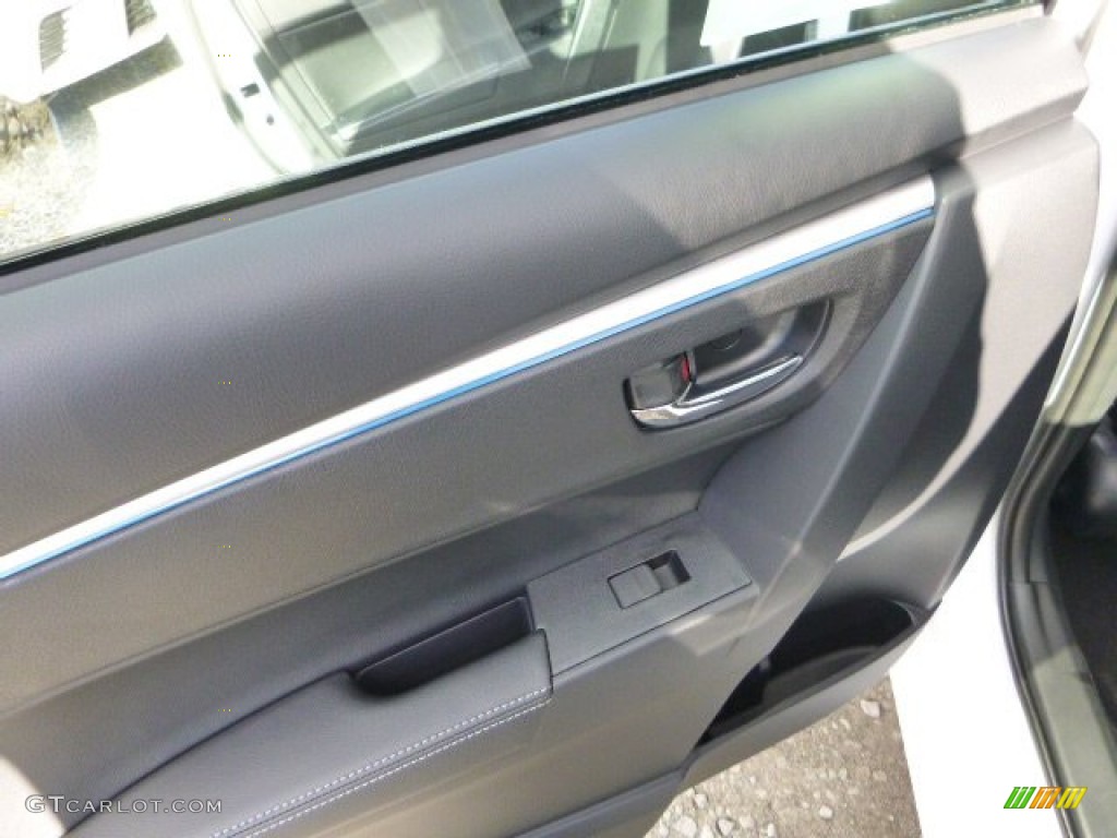 2014 Corolla S - Super White / Black photo #13