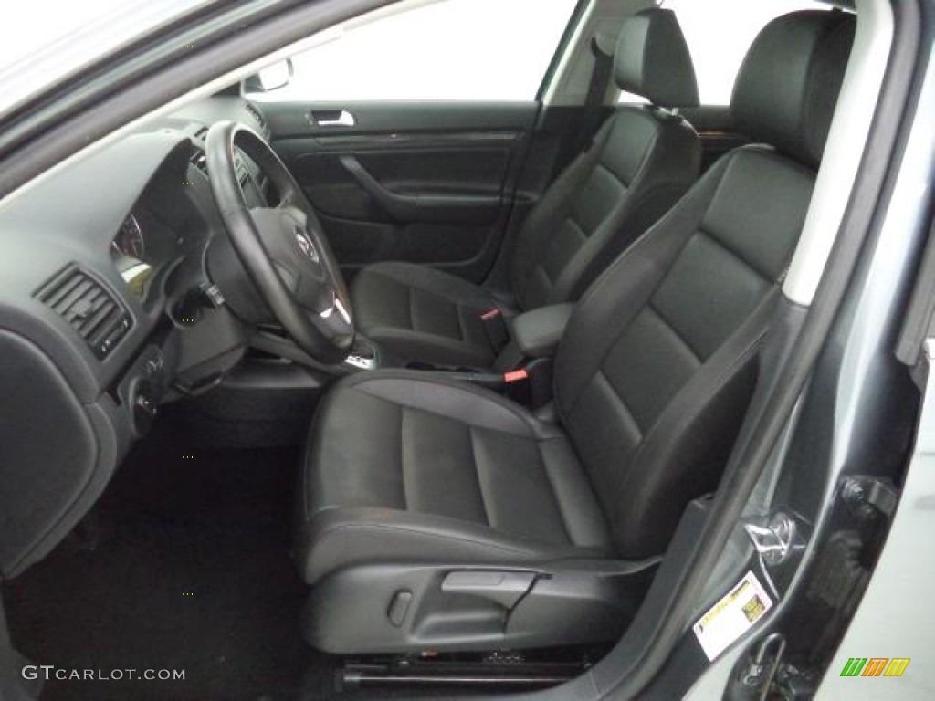 2010 Jetta SE Sedan - Platinum Grey Metallic / Titan Black photo #6