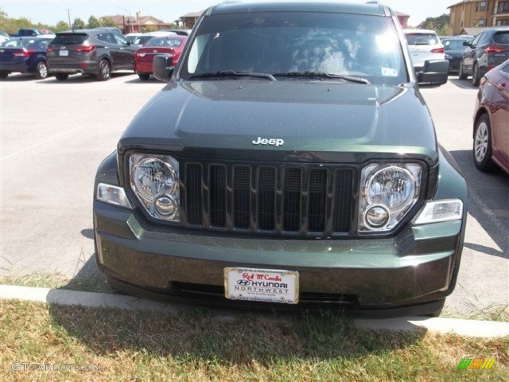 2011 Liberty Sport - Natural Green Metallic / Dark Slate Gray photo #2