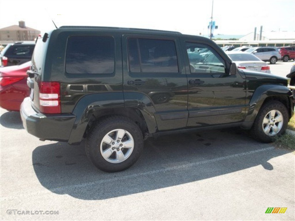 2011 Liberty Sport - Natural Green Metallic / Dark Slate Gray photo #3