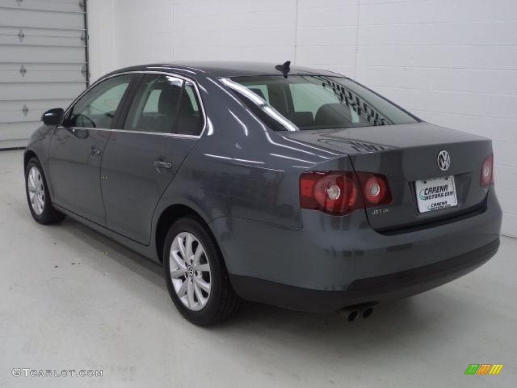 2010 Jetta SE Sedan - Platinum Grey Metallic / Titan Black photo #12