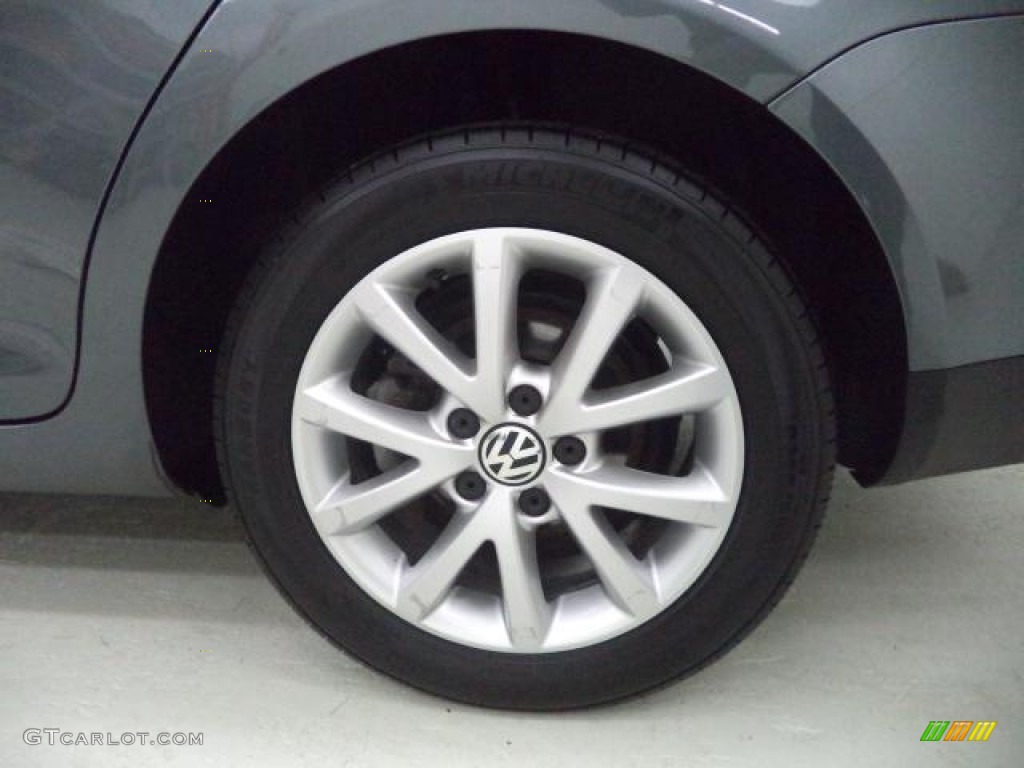 2010 Jetta SE Sedan - Platinum Grey Metallic / Titan Black photo #30