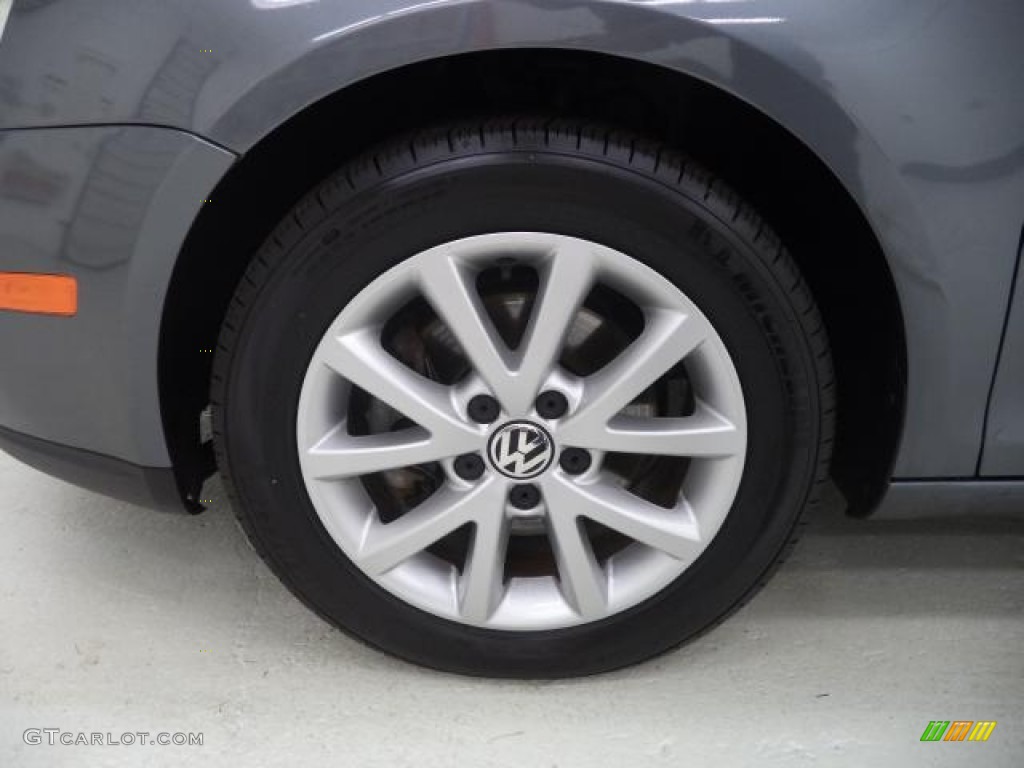 2010 Jetta SE Sedan - Platinum Grey Metallic / Titan Black photo #31