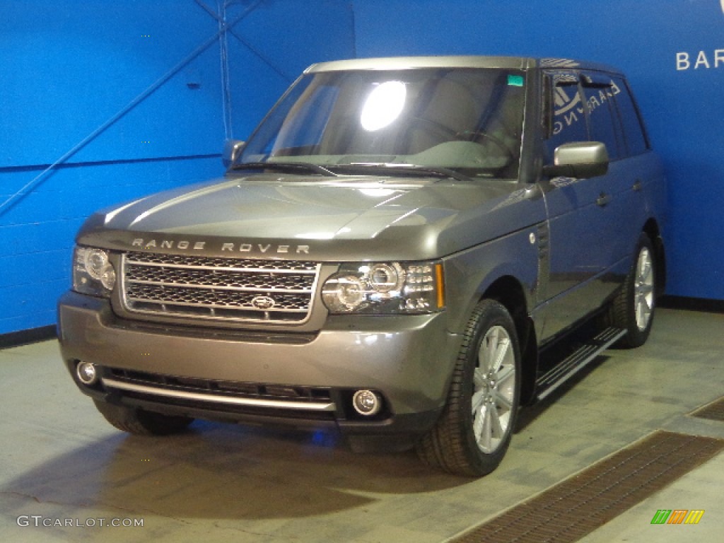 2010 Range Rover Supercharged - Stornoway Grey Metallic / Jet Black photo #3