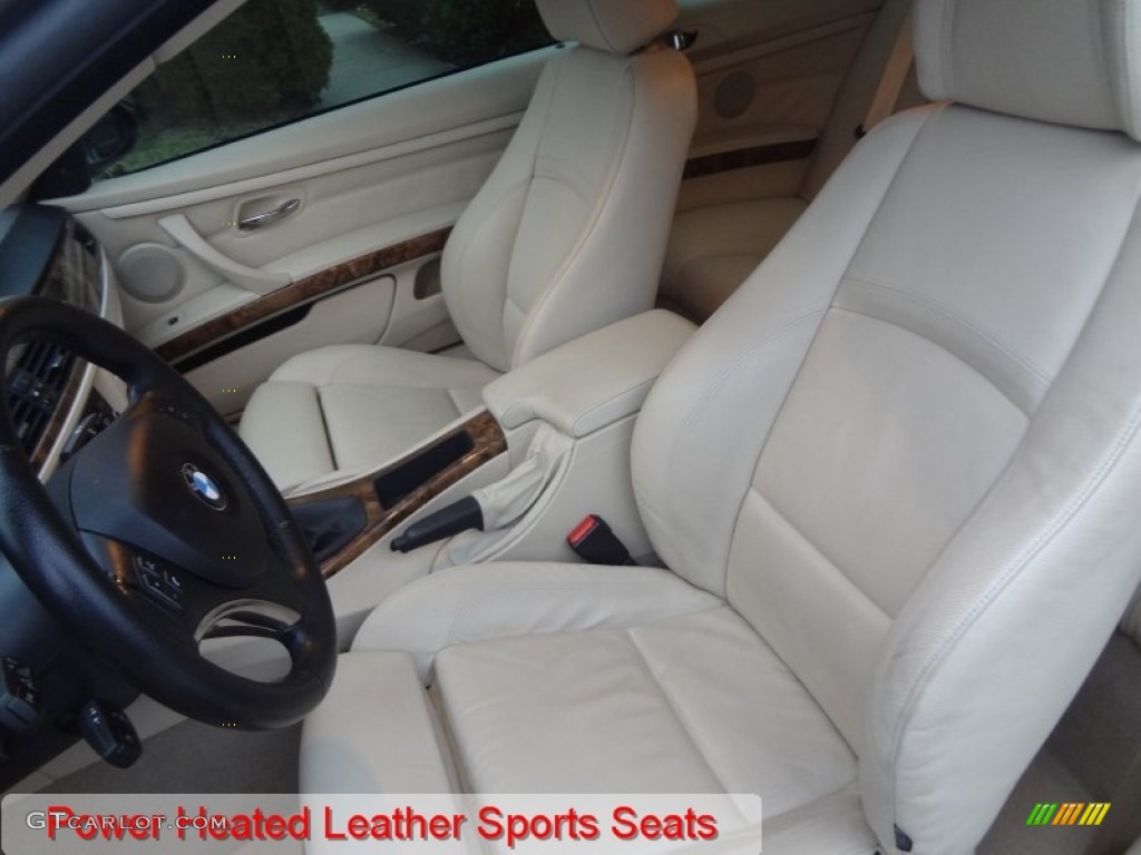 2007 3 Series 335i Coupe - Monaco Blue Metallic / Cream Beige photo #4