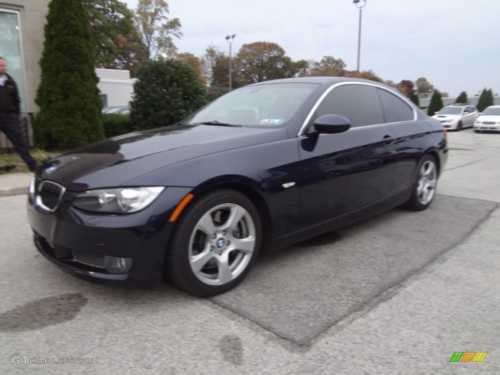 2007 3 Series 335i Coupe - Monaco Blue Metallic / Cream Beige photo #9