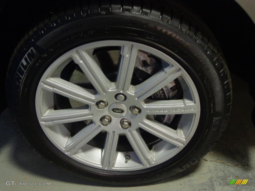 2010 Range Rover Supercharged - Stornoway Grey Metallic / Jet Black photo #13